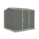 Absco Premier 7' x 7' Metal Storage Shed - Woodland Gray 