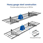Fleximounts 1' x 4' Black Wall Mounted Shelf (2-Pack)-FLX-WR14B-BLK-Garage Giant 