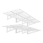 Fleximounts 2' x 6' White Wall Mounted Shelf (2-Pack)-FLX-WR26-WHT-Garage Giant 