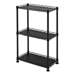 SafeRacks 10" x 18" x 30" 3-Tier Wire Rack-WS-181030-B3L-Garage Giant 