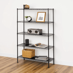 SafeRacks 14" x 36" x 60" 5-Tier Wire Rack-WS-361460-B5L-Garage Giant 
