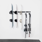 SafeRacks Wall Mounted Ski and Snowboard Storage Rack-WT-DLXSS-48-Garage Giant 