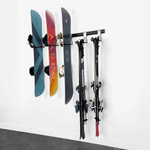 SafeRacks Wall Mounted Ski and Snowboard Storage Rack-WT-DLXSS-48-Garage Giant 