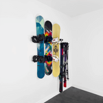 SafeRacks Wall Mounted Ski and Snowboard Storage Rack-WT-DLXSS-48-Garage Giant 