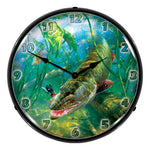 Collectable Sign and Clock In the Thick of it Muskie Backlit Wall Clock-WWMS1208395-Garage Giant 
