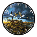 Collectable Sign and Clock Landmark Mallards Backlit Wall Clock-WWTR1208411-Garage Giant 