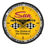 Collectable Sign and Clock Sun Instruments Backlit Wall Clock-Z710135-Garage Giant 
