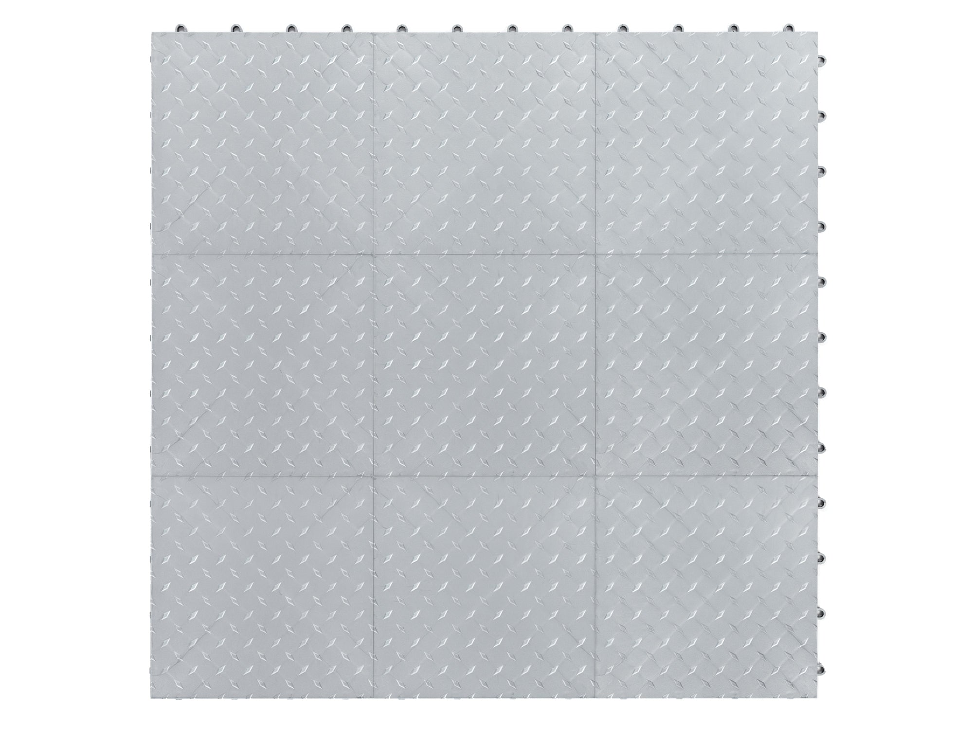 NewAge Garage Flooring Diamond Pattern Polypropylene Garage Flooring ...