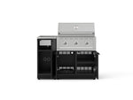 NewAge Outdoor Kitchens Outdoor Grill Island Stainless-Steel 3-Piece Cabinet Set with Sink, Grill Cabinet, and Performance Grill 