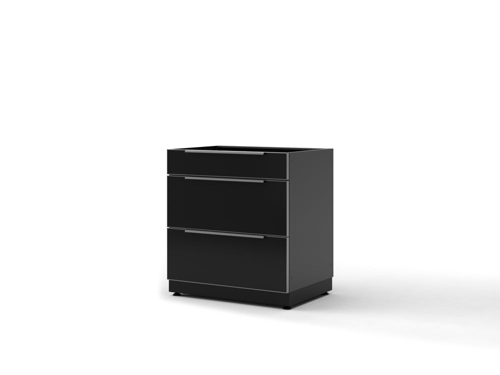NewAge Outdoor Kitchens Aluminum 3-Drawer Cabinet-70507-Garage Giant