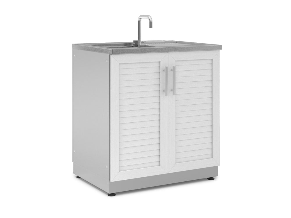 NewAge Outdoor Kitchens Stainless Steel Sink Cabinet-70406-Garage Giant
