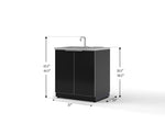 NewAge Outdoor Kitchens Aluminum Sink Cabinet-70506-Garage Giant 
