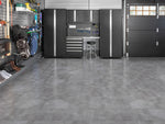 NewAge Garage Flooring Stone Composite LVT 400 sq. ft. Flooring Kit - Charcoal 
