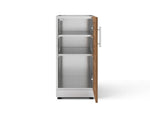 NewAge Outdoor Kitchens Stainless Steel Louvered Doors 16 in. 1-Door Cabinet-65624-Garage Giant 