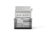 NewAge Outdoor Kitchens Stainless Steel 2-Piece Cabinet set with Grill Cabinet and Platinum Grill-72949-Garage Giant 
