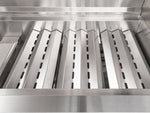 NewAge Outdoor Kitchens Stainless Steel 6-Piece Cabinet Set with Sink, Bar, Grill Cabinet, Performance Grill, Countertop and Stainless Steel Door Fridge-73808-Garage Giant 