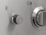NewAge Outdoor Kitchens Stainless-Steel 5-Piece Cabinet Set with Bar, Sink, Grill Cabinet, Performance Grill, and Countertop-73400-Garage Giant 