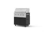 NewAge Outdoor Kitchens Stainless Steel 2-Piece Cabinet set with Casters, Grill Cabinet and Performance Grill-72898-Garage Giant 