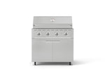 NewAge Outdoor Kitchens Stainless Steel 2-Piece Cabinet set with Casters, Grill Cabinet and Performance Grill-72947-Garage Giant 