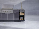 NewAge Outdoor Kitchens Aluminum 16 in. Sink Cabinet-65628-Garage Giant 