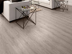 NewAge Garage Flooring Stone Composite LVP Flooring 5mm 400 sq. ft. Flooring Bundle - Grey Oak 