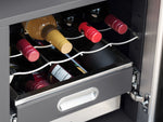 NewAge Outdoor Kitchens Aluminum 4-Piece Cabinet Set with Casters and Bar, Grill Cabinet, Performance Grill, and Countertop-72406-Garage Giant 