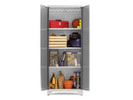 NewAge Garage Cabinets Bold Series 30in RTA Locker in Platinum-49320-Garage Giant 