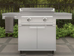 NewAge Outdoor Kitchens Platinum Griddle and Grill Cart-73871-Garage Giant 
