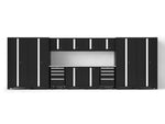NewAge Garage Cabinets Bold Series XL 14-Piece Garage Cabinets Set with Tool, Base, Wall Cabinets and 30 in. Lockers-64043-Garage Giant 