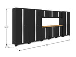 NewAge Garage Cabinets Bold Series 10-Piece Cabinet Set with 30 in. RTA Lockers-73028-Garage Giant 