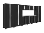 NewAge Garage Cabinets Bold Series 10-Piece Cabinet Set with 30 in. RTA Lockers-73029-Garage Giant 