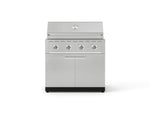 NewAge Outdoor Kitchens Stainless Steel 2-Piece Cabinet set with Grill Cabinet and Performance Grill-74808-Garage Giant 