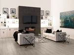 NewAge Garage Flooring Stone Composite LVP Flooring 5mm 500 sq. ft. Flooring Bundle - Grey Oak 
