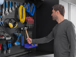 NewAge Garage Cabinets Pro Series 4-Piece Set with 78 in. Workstation, Lockers and Pegboard Accessories Kit-49574-Garage Giant 