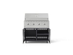 NewAge Outdoor Kitchens Aluminum 2-Piece Cabinet Set with Casters, Grill Cabinet and Performance Grill-72935-Garage Giant 