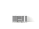 NewAge Garage Cabinets Bold XL Series 4PC Garage Cabinetry Set, 20-24 Gauge Steel, Fully Welded, 72" W x 18" D x 35.75" H-64583-Garage Giant 