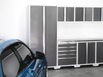 NewAge Garage Cabinets Bold XL Series 4PC Garage Cabinetry Set, 20-24 Gauge Steel, Fully Welded, 72" W x 18" D x 58.5" H-64589-Garage Giant 