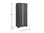 NewAge Garage Cabinets Bold Series 36in RTA Locker in Grey-49221-Garage Giant 