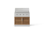 NewAge Outdoor Kitchens Stainless Steel 2-Piece Cabinet set with Grill Cabinet and Performance Grill-72956-Garage Giant 