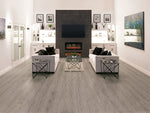 NewAge Garage Flooring Stone Composite LVP 1000 sq. ft. Flooring Kit - Grey Oak 
