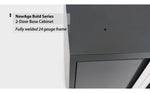 NewAge Garage Cabinets Bold Series 4-Piece Cabinet Set with Tool, Base Cabinets, Slatwall Backsplash and Worktop-63009-Garage Giant 