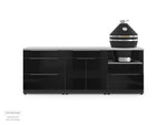 NewAge Outdoor Kitchens Aluminum 3-Piece Cabinet Set with 3-Drawer, Bar and Kamado Cabinet-67432-Garage Giant 