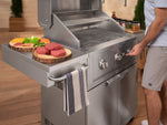 NewAge Outdoor Kitchens NewAge Classic Stainless Steel Gas 33" Grill Cart-66958-Garage Giant 