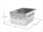 NewAge Outdoor Kitchens NewAge Performance Side Burner - LP-66993-Garage Giant 