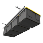 E-Z Garage Storage Tote Slide Overhead Bin Storage Rack (Adjustable) 