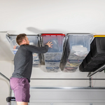 Ceiling Sam Tote Slide Pro Overhead Bin Storage Rack (Adjustable)-CS-TSP-Garage Giant 