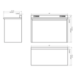 Dragonfire Tools Pro Series 56-Inch Worktable (Black) 
