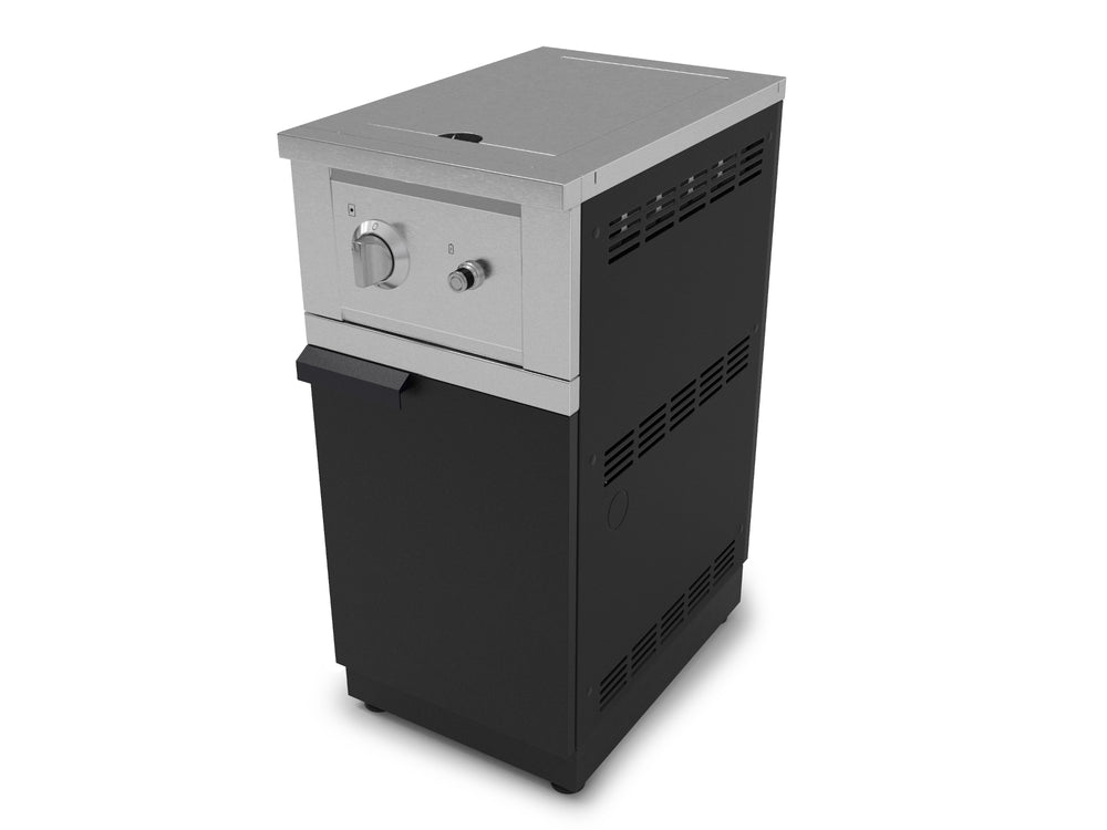 NewAge Outdoor Kitchens Stainless Steel Performance Side Burner with Cabinet-67197-Garage Giant