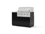 NewAge Outdoor Kitchens Outdoor Grill Island Aluminum 3-Piece Cabinet Set with Sink, Grill Cabinet, and Performance Grill | 76301 