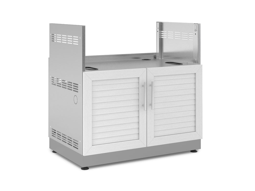 NewAge Outdoor Kitchens Classic Stainless Steel Gas Grill Cabinet-70411-Garage Giant